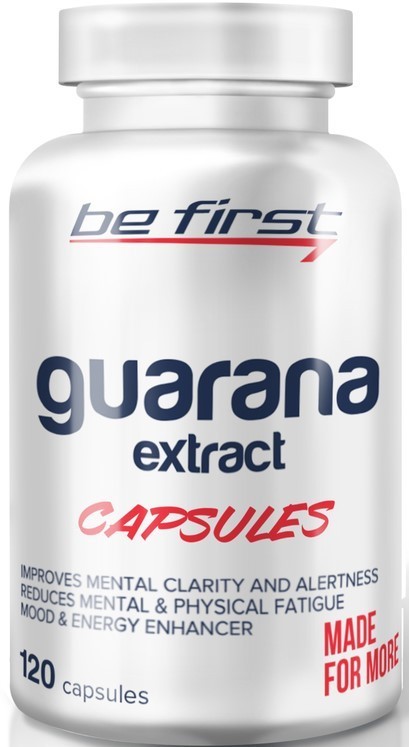 Be First Guarana Extract Capsules, 120 капс.